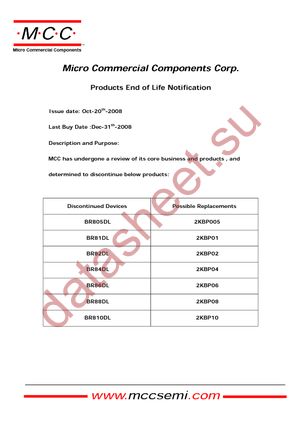 BR88DL-BP datasheet  